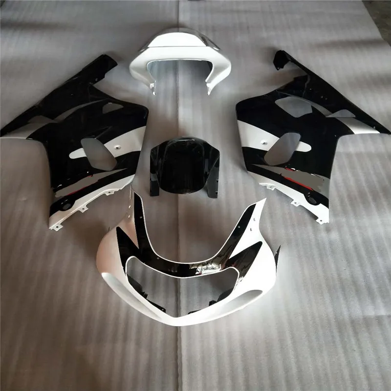 

Fairing Kits GSX-R 750 600 2001-2003 K1 Motorcycle Fairing GSX-R 750 600 02 01 03 Body Kits GSXR 750 02 03 black/white