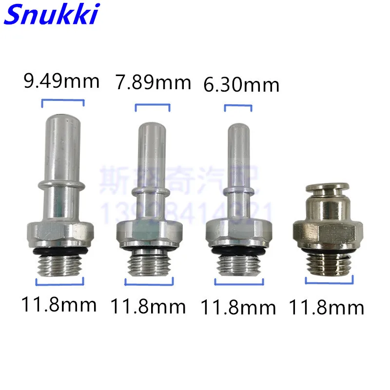 Rail Injector Return Oil Backflow Pipe Connector Metal Urea pump injection connector for Bosch 2.2 6.5