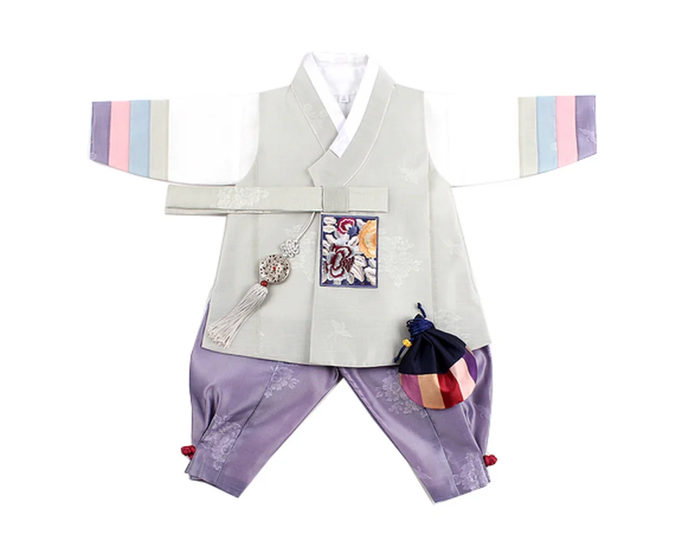 

Hanbok for Boys Minority Fashion and Simple New Style Customized National Costumes Children's Boys' Stage