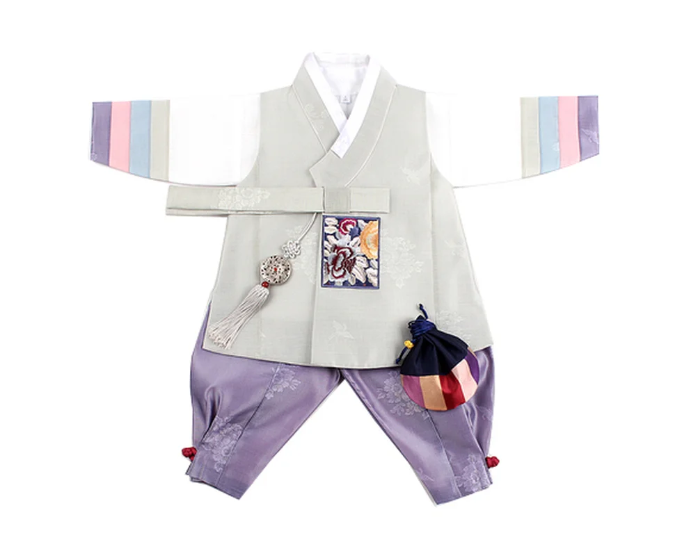 Hanbok for Boys Minority Fashion and Simple New Style Customized National Costumes Children's Boys' Stage