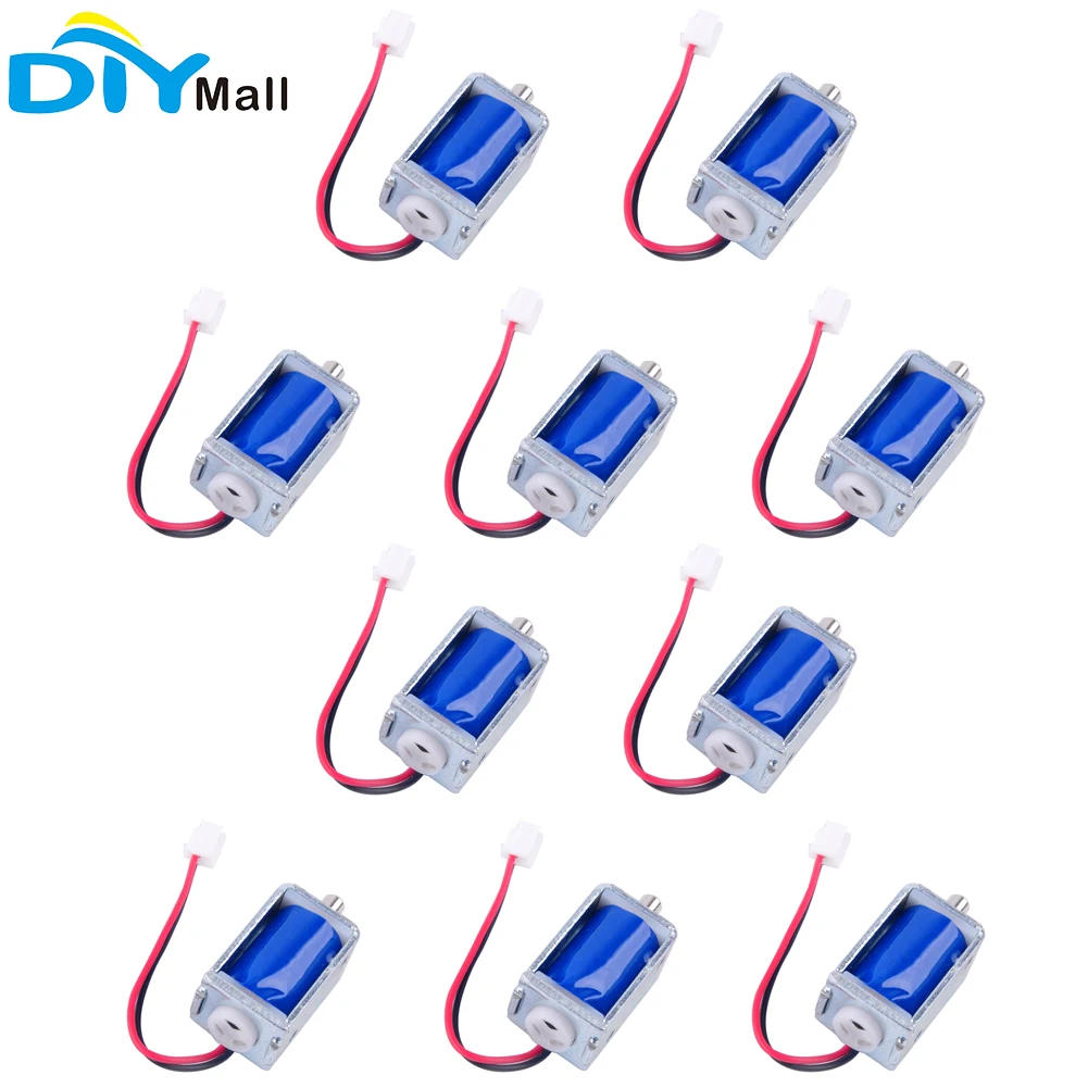 

10pcs DC 3V Electronic Blood Pressure Solenoid Valve Monitor Current Flow Exhaust Normally Open 75mA 0.225W