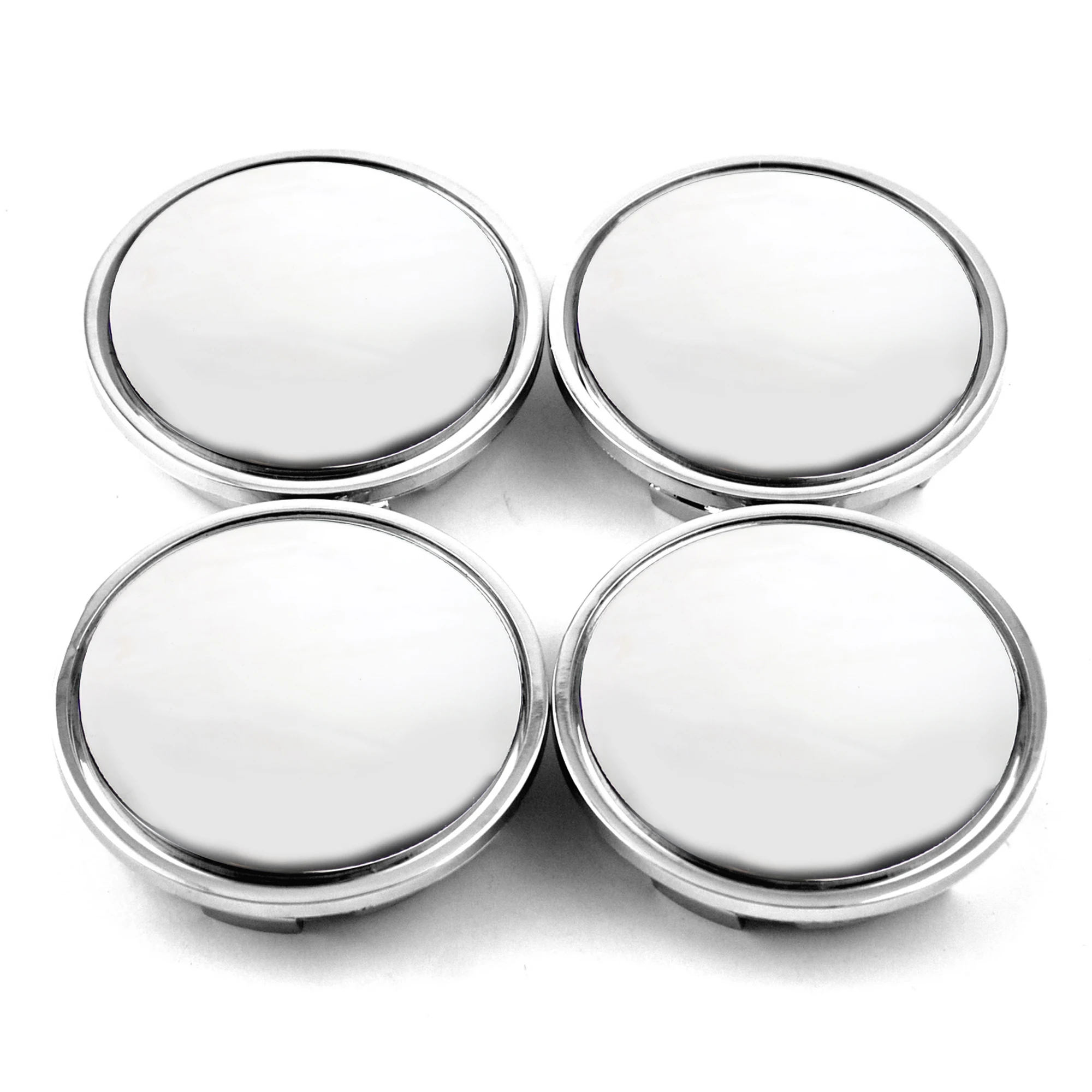 4pcs 66mm Wheel Center Cover For #3B7601171 Silver Rim Caps Modification Auto Vehicle Accessories