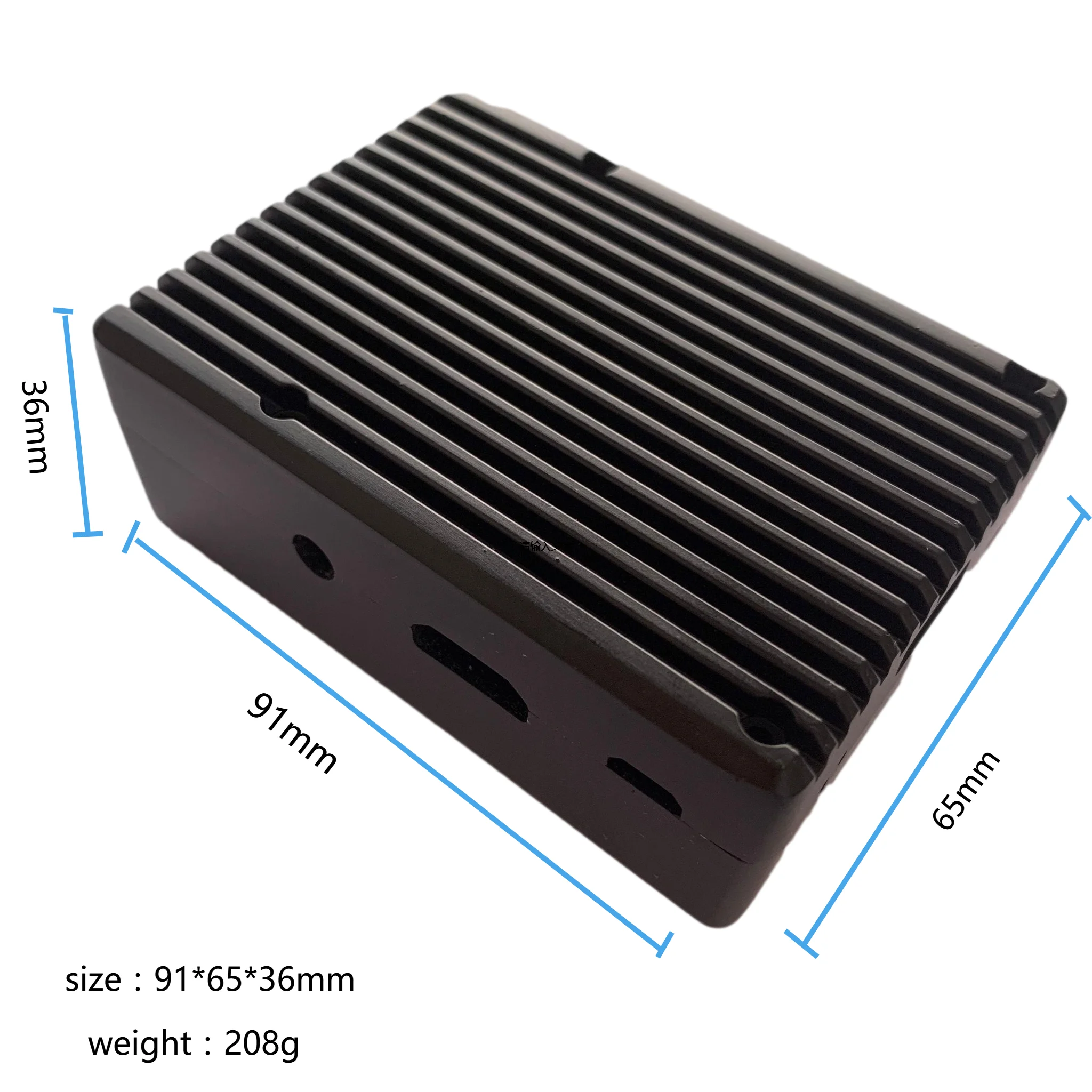 Raspberry PI3 3B Radiator Shell + Aluminum Alloy Shell Fan Accessory