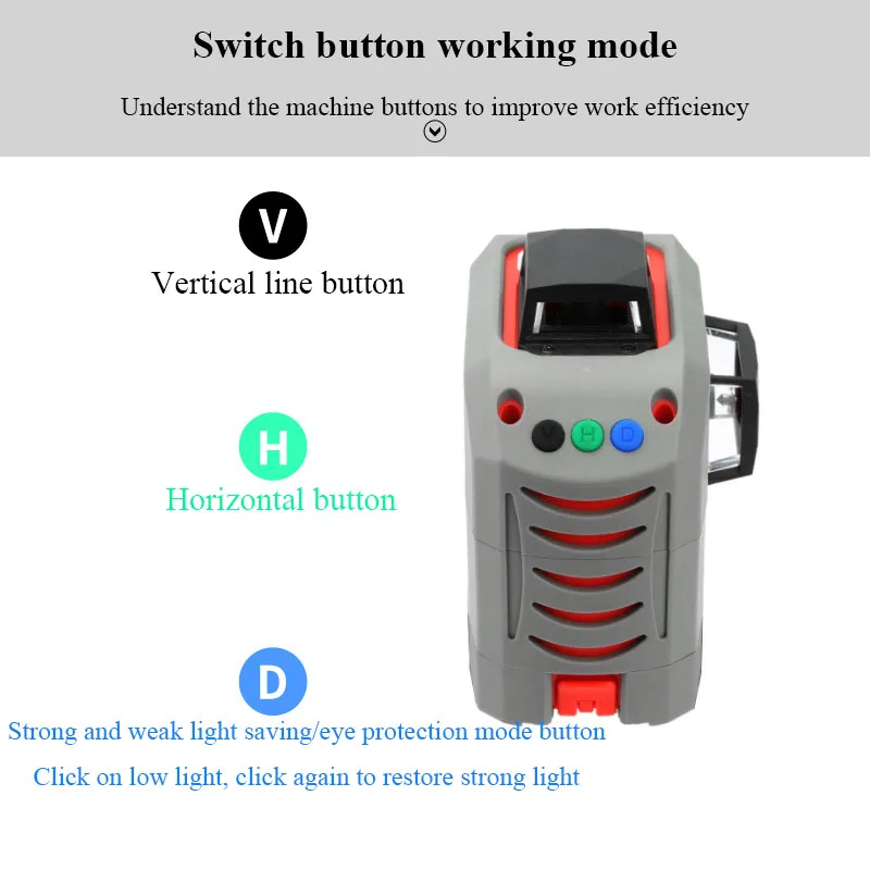 Professional 12 Line 3D Super Powerfu Green Laser Level Meter Installation Engineering High Precision Construction Measure Tool