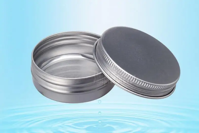 5 10 15 30 60 100 150 200 250 Ml Empty Aluminium Cosmetic Containers Pot Lip Balm Jar Tin for Cream Ointment Hand Cream Packagin