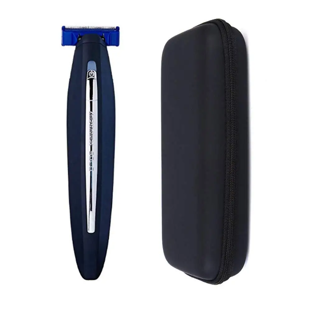 Elektrische Scheermes Eva Doos. Universele Single-Blade Scheerapparaat Reizen Doos. Baard Trimmer Voor Mannen Multifunctionele Rits Opbergdoos