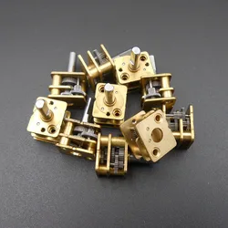 10 pezzi tutto in metallo riduttore N20 riduttore scatola ingranaggi Dia.3mm diametro albero 3mm 12MMX10MMX19MM 4g accessori fai da te * CK002