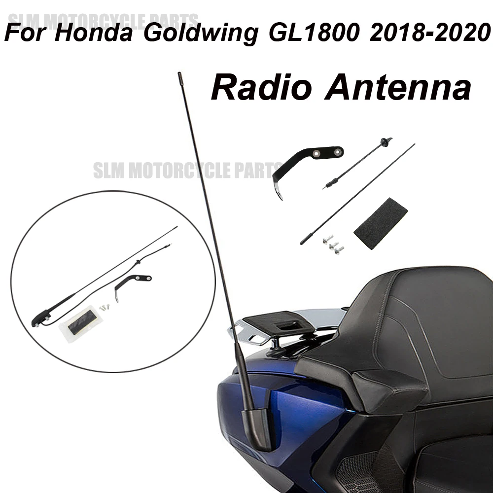 

Motorcycle Accessories FOR HONDA Glodwing 1800 GL1800 2018 2019 2020 87CM Channel CB Radio Antenna Base