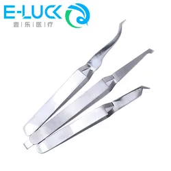 1Pcs Dental  Stainless Steel Bracket Tweezers/Orthodontic Buccal Tube Tweezer