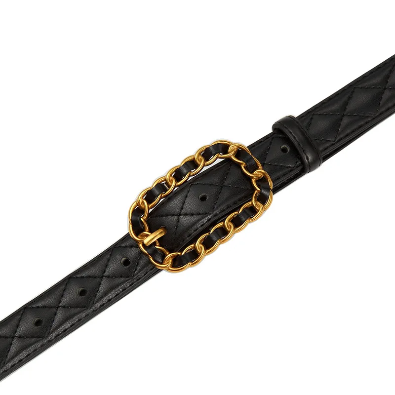 New Leather Woman Belt Casual Leather Belt Fashion Belt skinny Classic Belt Wholesale