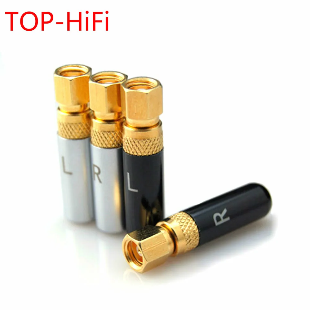 

TOP-HiFi 2 пара/лот HE400 HE5 HE6 HE300 HE560 HE4 HE500 HE600 штекер для наушников «сделай сам» Запчасти Аксессуары для наушников