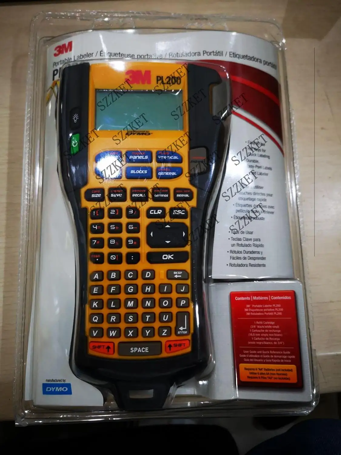 3M Label machine PL200 handheld label printer Protable Labeler Heat shrinkable tube printer PL-200