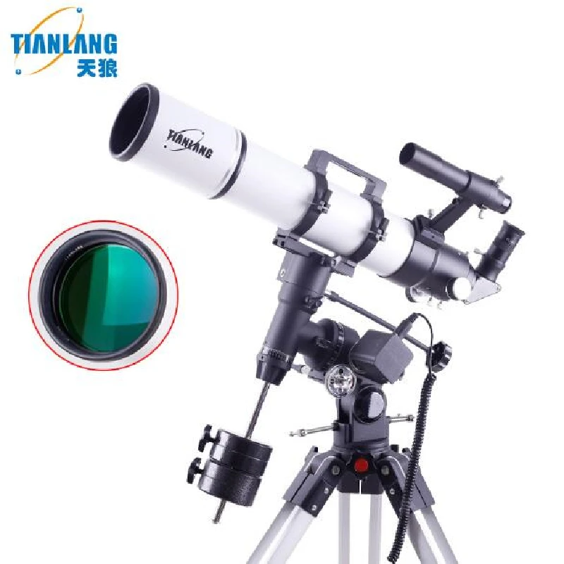 

Tianlang Sirius Painter Cruise No. 1 TQ3D-HS80DS 80/600mm F7.5 Astronomical Telescope HD Viewing Stars Telescope