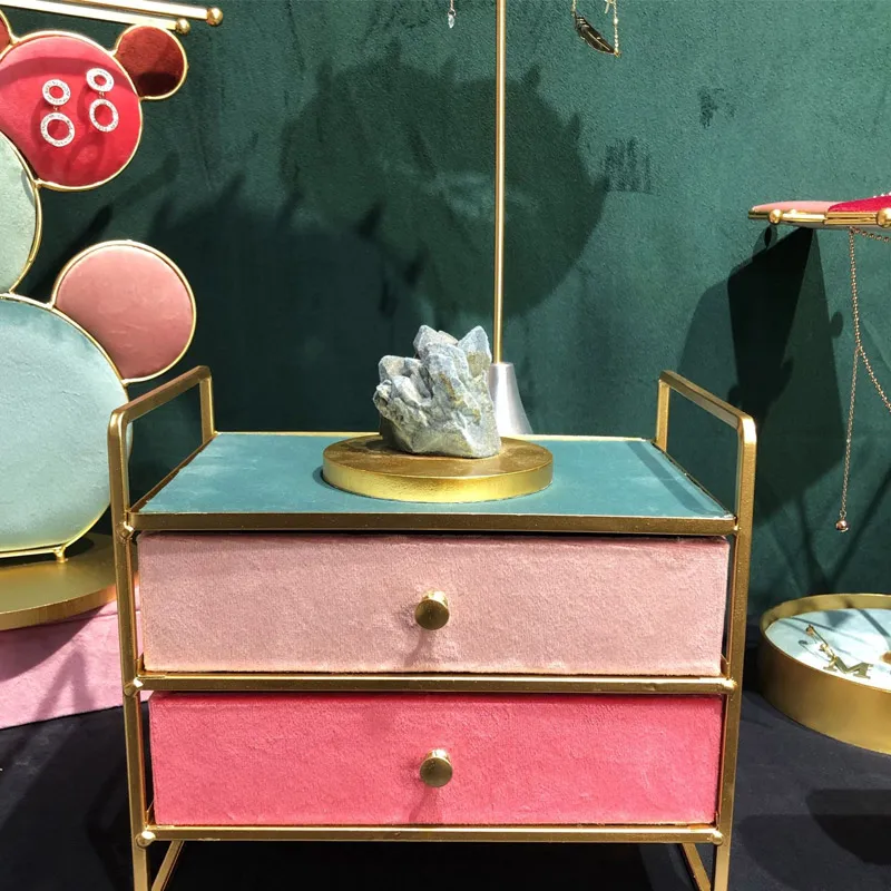Jewelry Shelf Jewelry Display Stand Necklace Earrings Bracelet Stand Home Shop Jewelry Stand Display Board Props Home Decoration