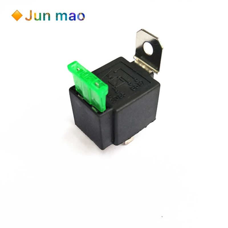 relays top grade quality 4 pin 30A auto relay with fuse, coil voltage 12VDC relais