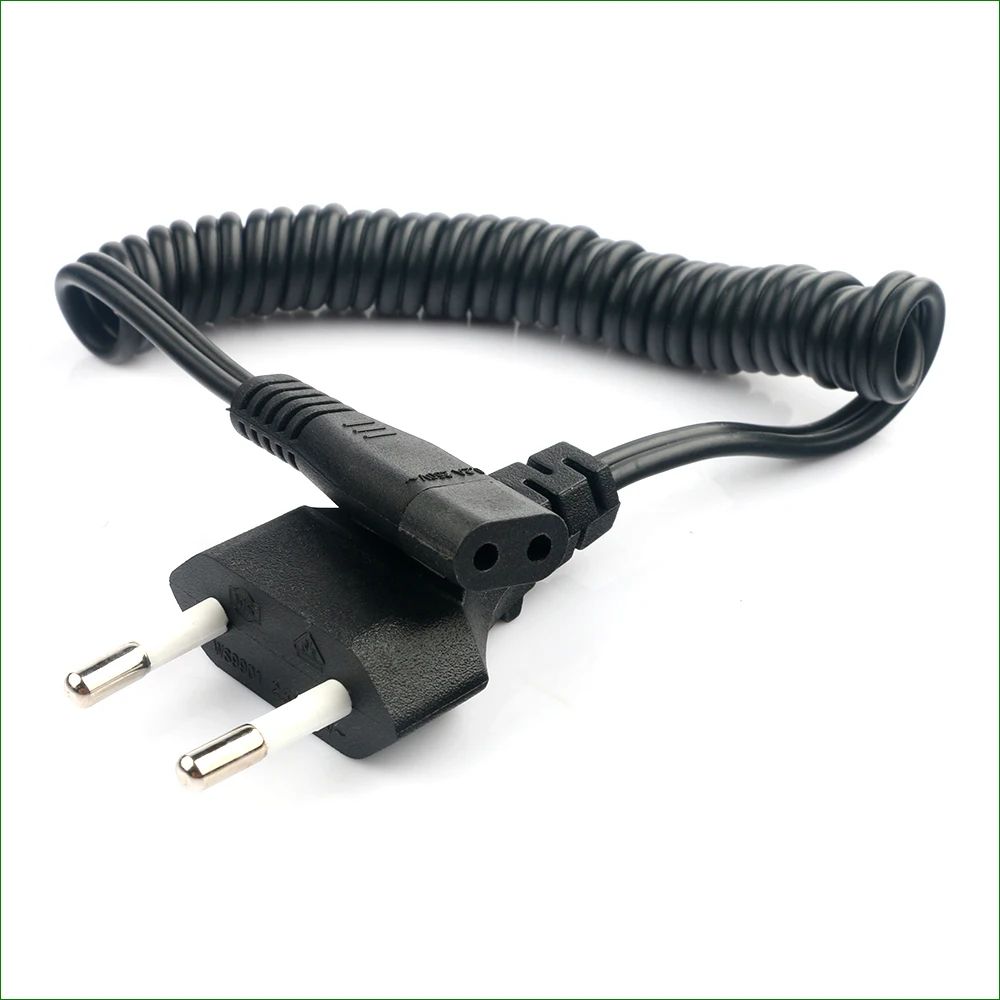 Mới EU Cắm Sạc Dây Nguồn, Bộ Chuyển Đổi Cho Cạo Râu Philips Norelco HQ6920 HQ6923 HQ6925 HQ6926 HQ6927 HQ6940 HQ6941 HQ6942 HQ6944