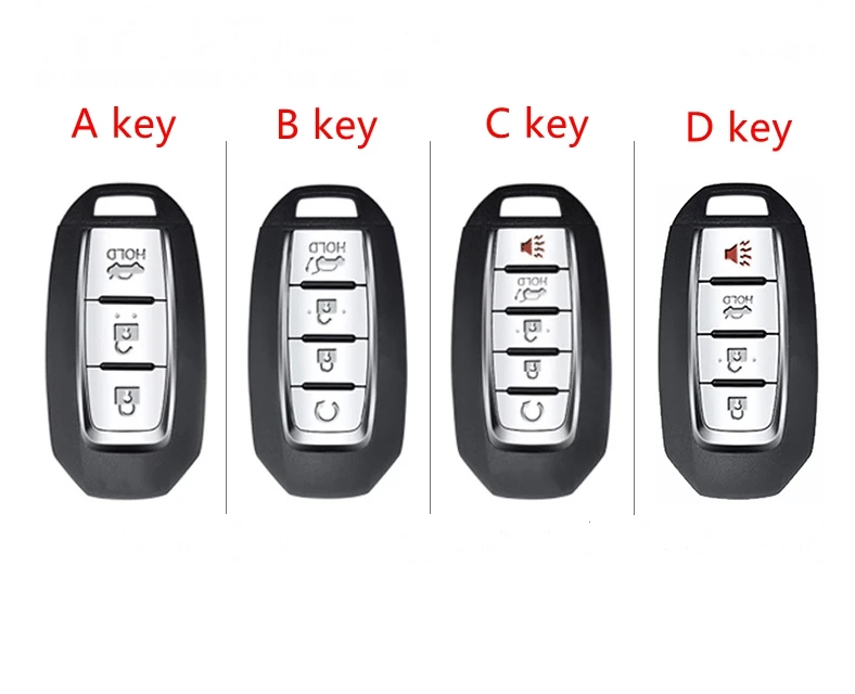 Car Key Protect Shell Cover Cover per Infiniti QX50 QX60 Q70L 2020 Smart Remout Fob Key accessori