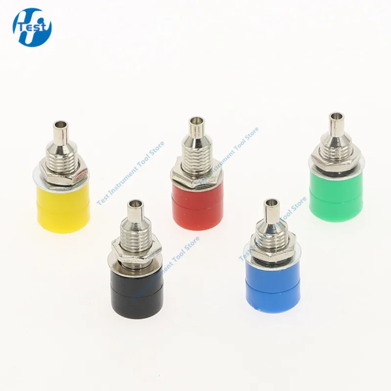 5 Color 4mm Female Banana Plug Socket Connector Binding Post Audio Terminal