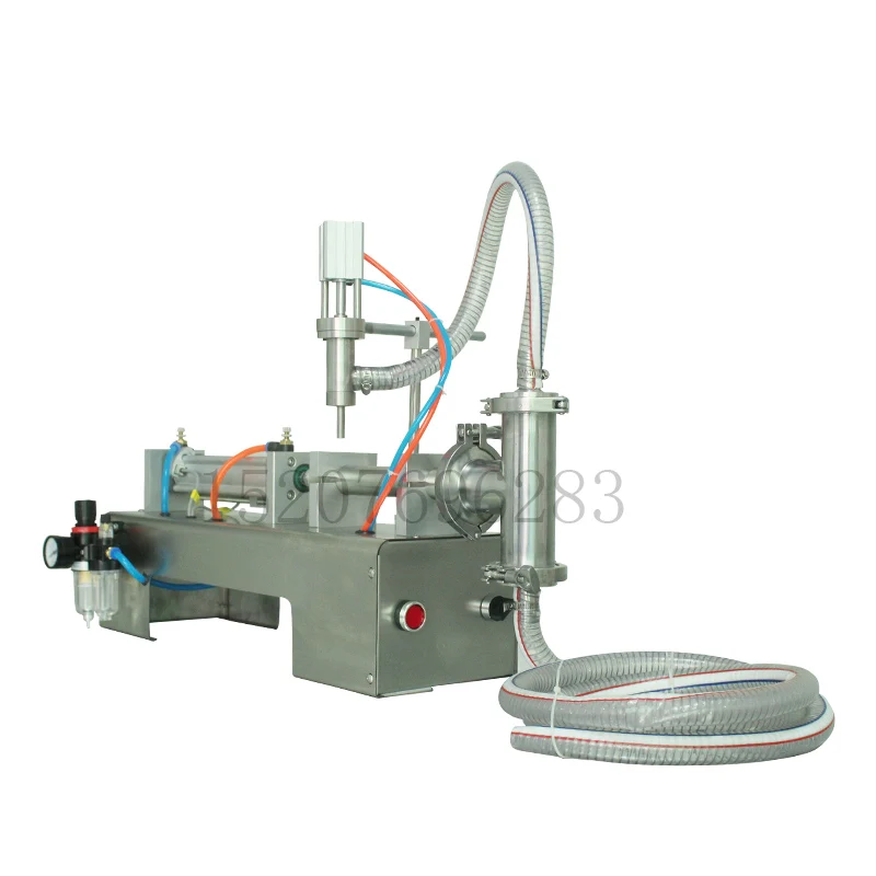 SHENLIN Liquid filling machine 10-100ml 110V/220V water bottling machine piston filler food safe filling equipment cream and oil