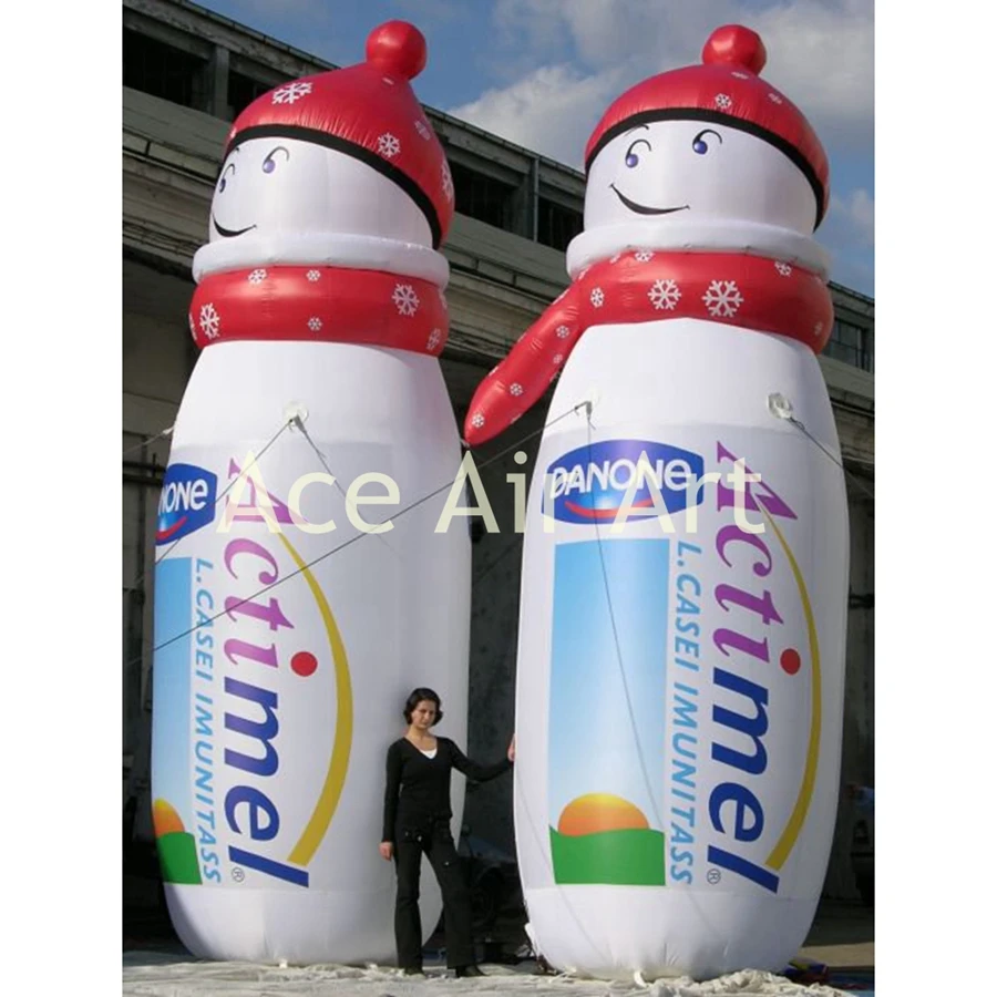 

10ft/13ft/16.4ft Exquisite Inflatable Drink Bottle Model For Trade Show/Exhibition/Advertising Made By Ace Air Art