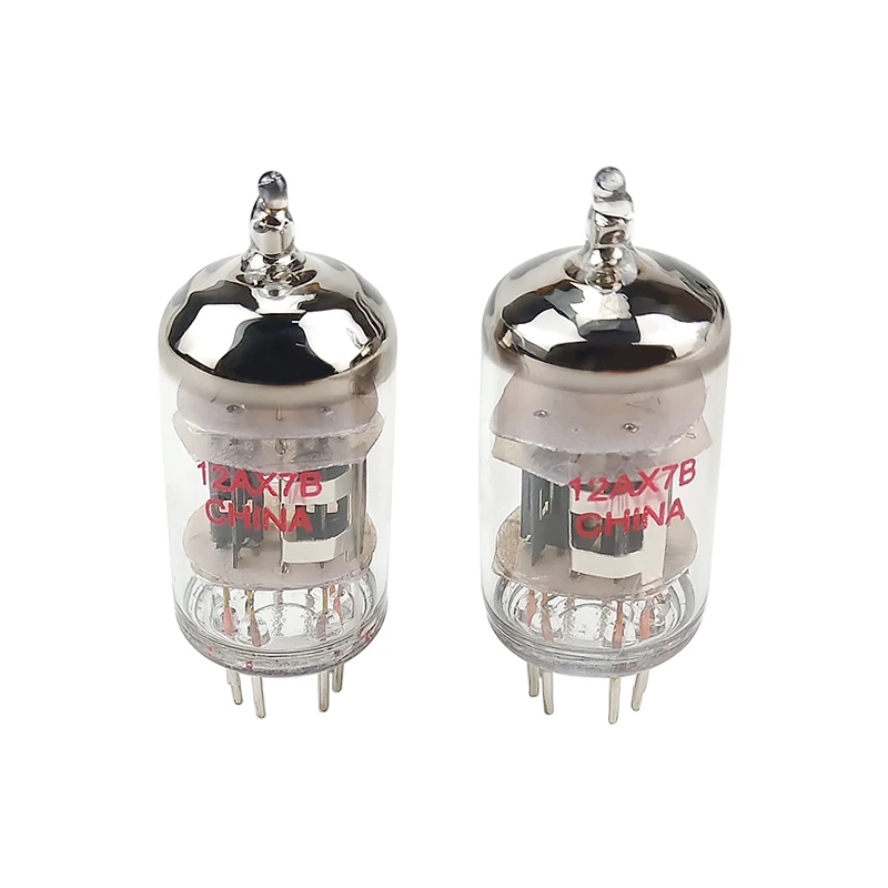12AX7 Electronic Tube 12AX7B Preamplifier Valve Replace Mullard-12AX7 7025 ECC83 6N4 ECC803S Audio Preamp Vacuum Tube 2PCS