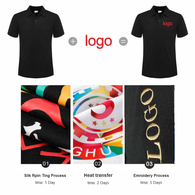 YOTEE Summer Men's Polo Shirt Cheap Casual Short Sleeve Personal Company Group Logo Custom Men and Women Custom Top