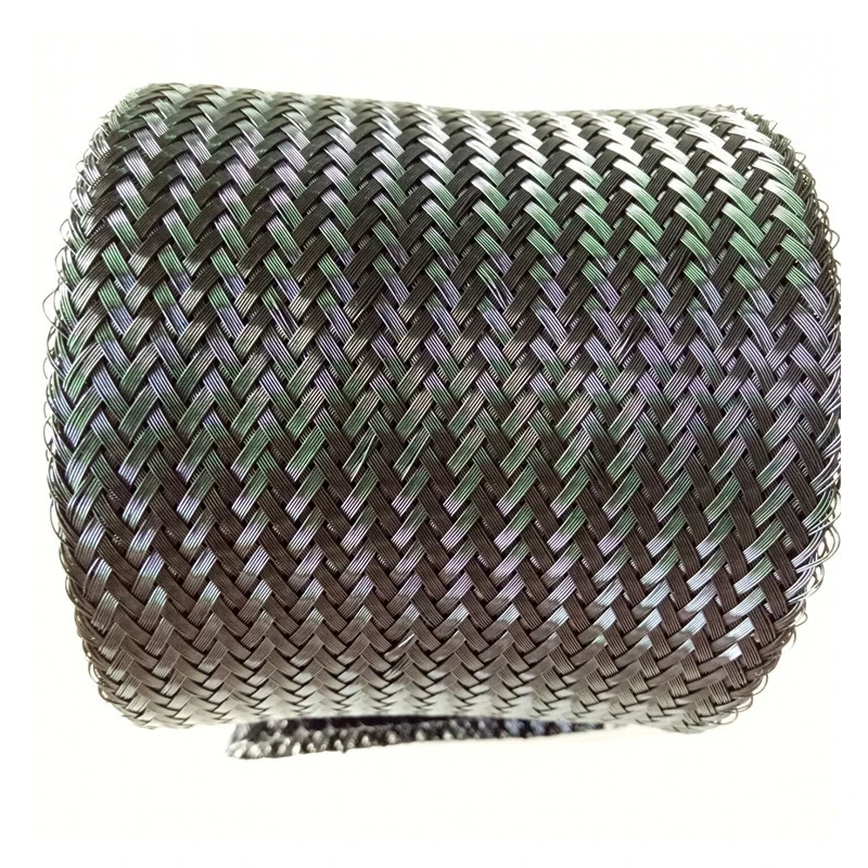 Funda trenzada aislada personalizable de 5/100/300M, tubo trenzado de nailon ignífugo de 3mm a 100mm, Cable PET expandible