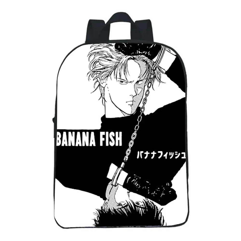 BANANA FISH Anime Canvas Back Pack Cosplay School Bags Anime Laptop Backpack Unisex Travel Backpack Women Shoulder Bags 2021