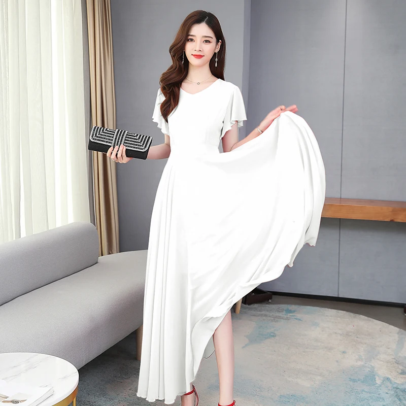 chiffon beach maxi dress Crochet Knit Maxi Beach Dress