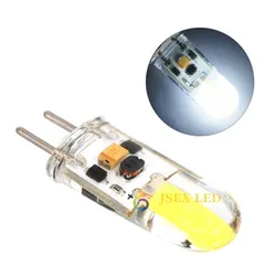 Lámparas LED GY6.35 regulables, 7W, CA/CC, 12V, lámpara de mazorca, G6.35 1505, Blanco cálido