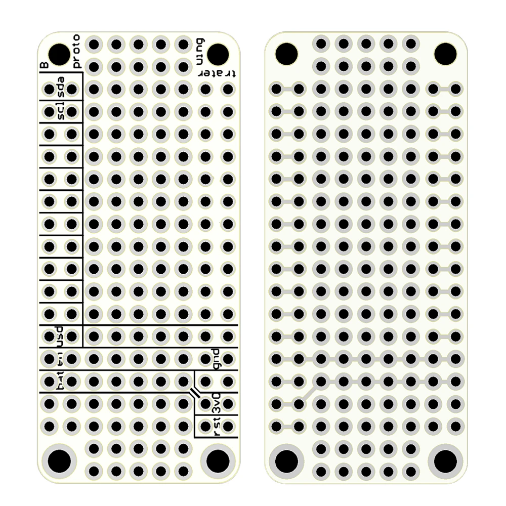 PCB Prototype Board, Perma Proto Mini, Pacote de 5