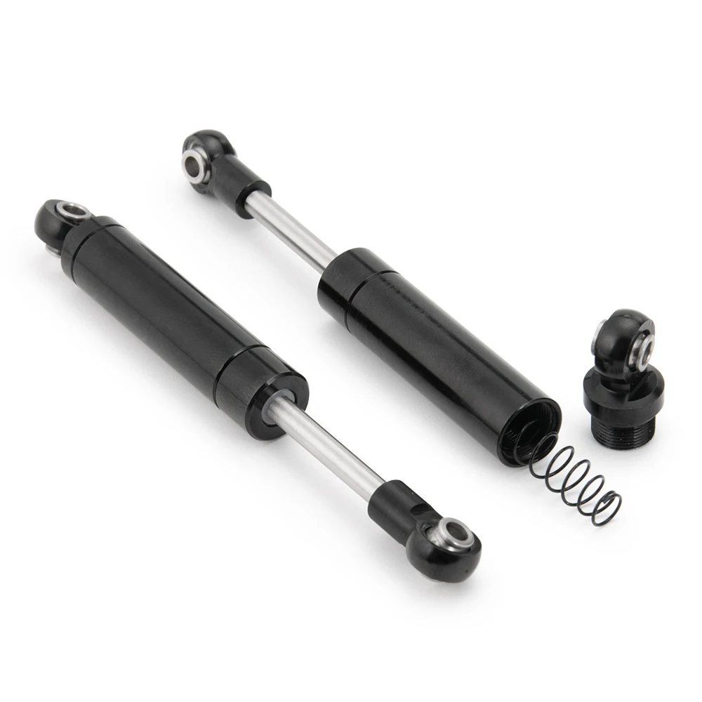 YEAHRUN 4pcs 80/90/100/110/120mm Aluminum Alloy Climbing Car Shock Absorber Springs Set for SCX10 TF2 RC Rock Crawlers Accessory