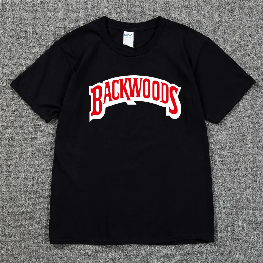 BACKWOODS T Shirts 2022 Brand New Men Short Sleeve Cotton T-Shirt Fashion Street Hip Hop Rock Streetwear Men Swag Tshirt