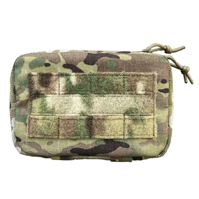 

Outdoor Sports Tactical Tailor Chest Miscellaneous Bag MOLLE Map Bag Vest Belt Accessories With Hate Strip MC All