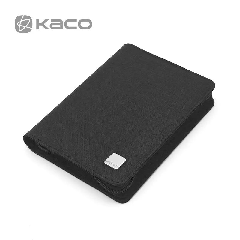 KACO Astuccio per penne Astuccio per matite Disponibile per 10 penne stilografiche/portapenne Roller Astuccio per riporre oggetti Nero impermeabile