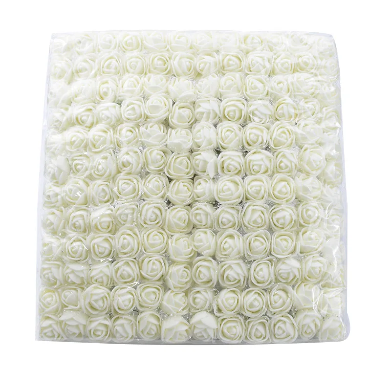 144 stücke Künstliche Blume PE Rose Outdoor UV Schutz Garten Bogen Kranz Hochzeit Hause Diy Geschenk Box Festival Sammelalbum Auto decor – Detail 18