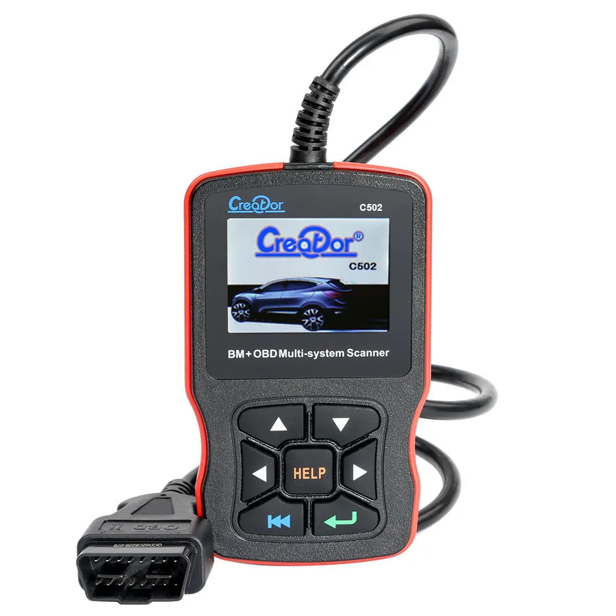 High quality C502 original SW upgraded online C.reator C 502 auto fault Benz & OBD2 detection diagnosis instrument car decoder