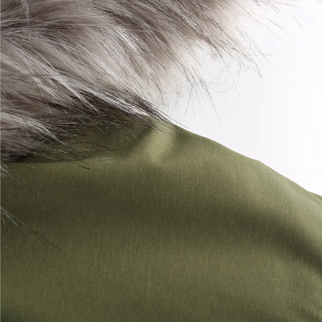 New Plus Size Winter Clothes Women's Hooded Faux Fur Jacket Thick Warm Plus Velvet Outwear 2024 Parkas Female Padded Coats