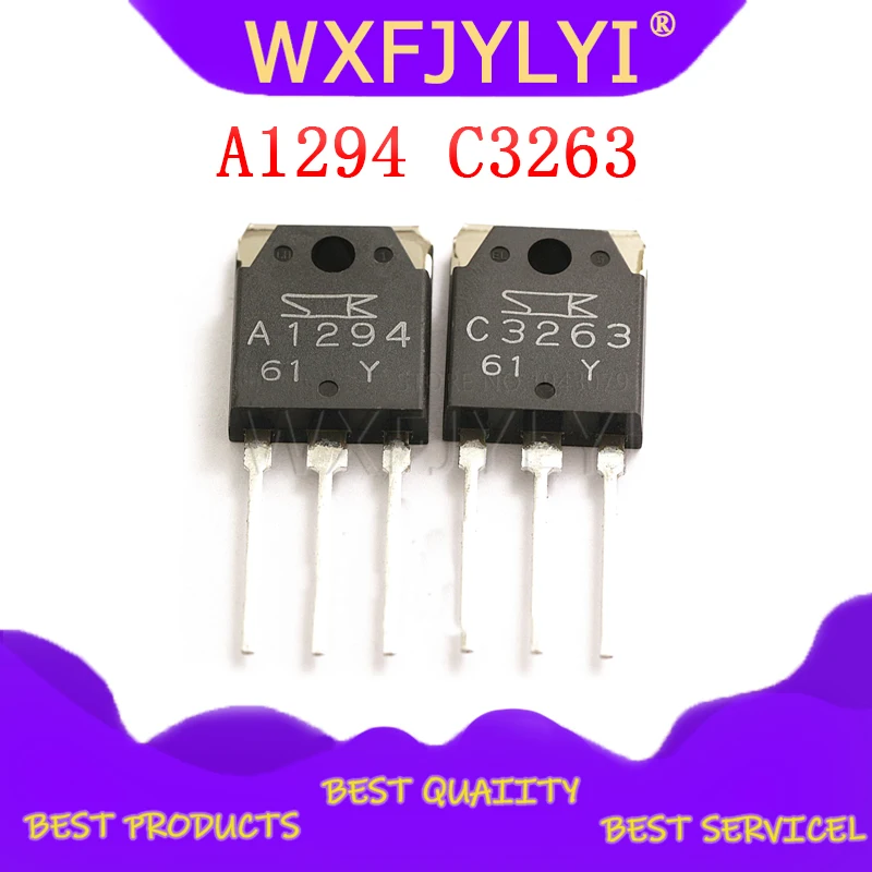 

5pair 5pcs 2SC3263 & 5pcs 2SA1294 C3263 A1294 Transistor TO-3P