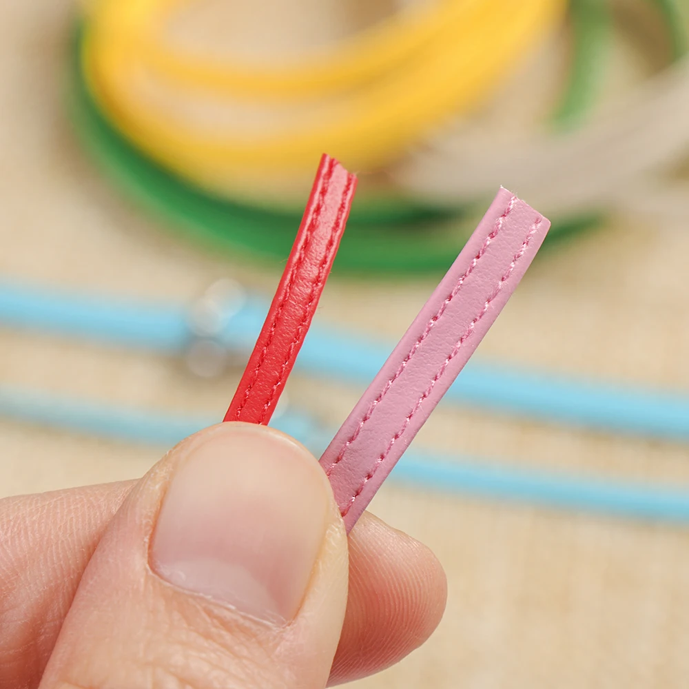 Neue Puppen-Taillengürtel, Super-Mini-Puppentaschengürtel, DIY-Material, handgemachtes Puppenkleidungszubehör, Länge 50 cm, Breite 3/5 mm – Detail 4