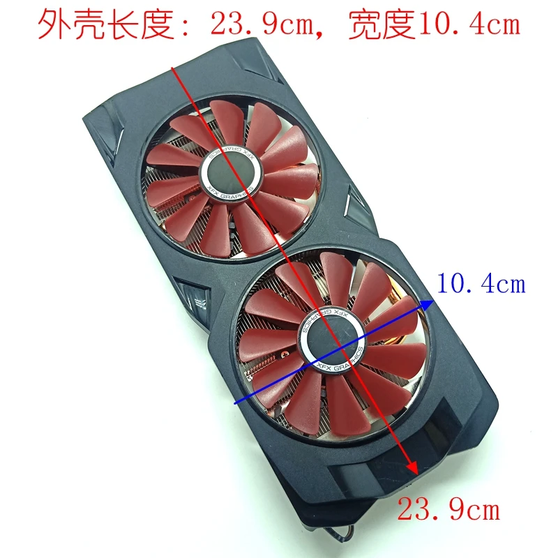 Original the Cooler  for XFX RX470 RX570 RX480 RX560 RX470D Graphics Video Card