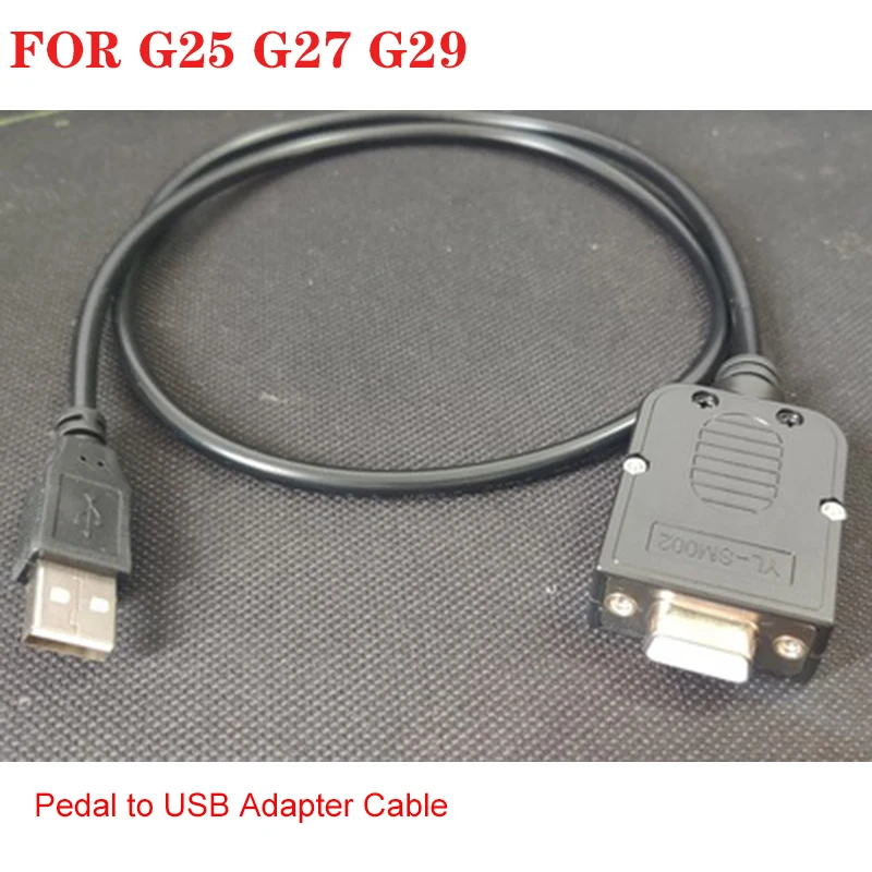 

For Logitech G29 G27 G25 Pedal to USB Converter Adapter Cable Modification Part Accessories MOD