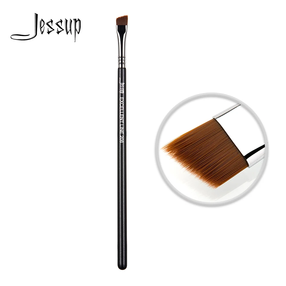 Jessup Eyeliner brush makeup Synthetic hair Contour Precision for liquid & cream formulas