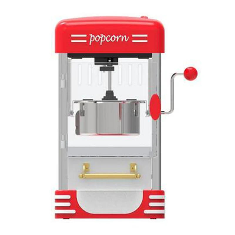 Stirring Type Large-Capacity Popcorn Machine Household Small Children Electric Popcorn Maker