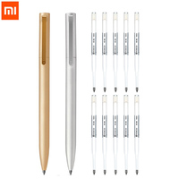 Original Xiaomi Metal Pen Mi Sign Pens Rollerball Pучка Caneta PREMEC Switzerland Refill for Business Office School Stationery