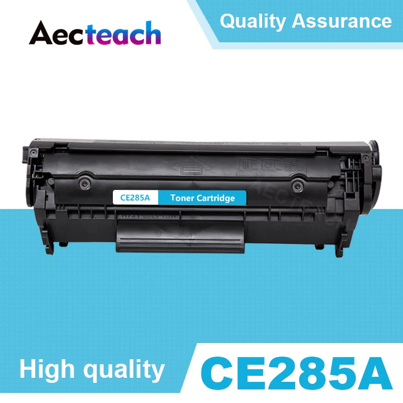 Aecteach CE285A 285A 85A の hp laserjet プロ P1102 M1130 M1132 M1210 M1212nf M1214nfh M1217nfw プリンタ黒