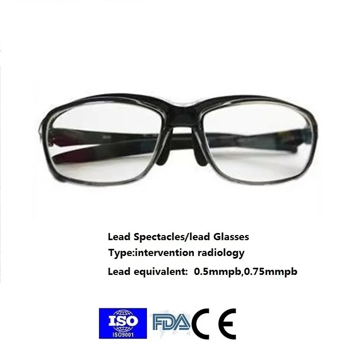 

Genuine intervention radiology type x-ray & gamma ray protection lead spectacles/glasses used in dental clinic,hospital etc