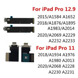 Charging Port Dock USB Connector For Apple iPad Pro 11 2018 2020 12.9 2015 Data Flex Cable Charger Replace Repair Parts