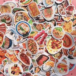 160PCS/set Food Recipe Sticker DIY Scrapbooking journal Mobile Computer Gift Sealing Diary Decoration Sticker