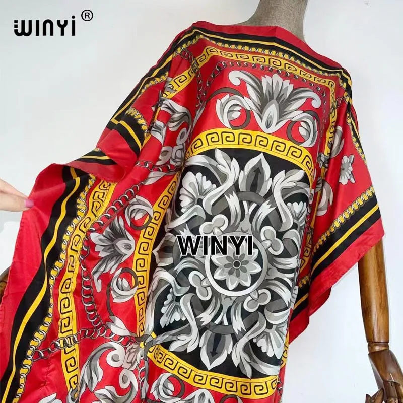 2022 Boho Bathing Suit Cover-ups robe femme Beach Wear Kimono Dress For Wonmen Summer Swimsuit Cover up African dress Traf Robe